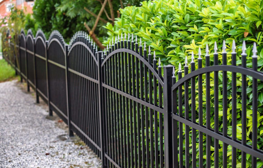 Metal Fence with Gate