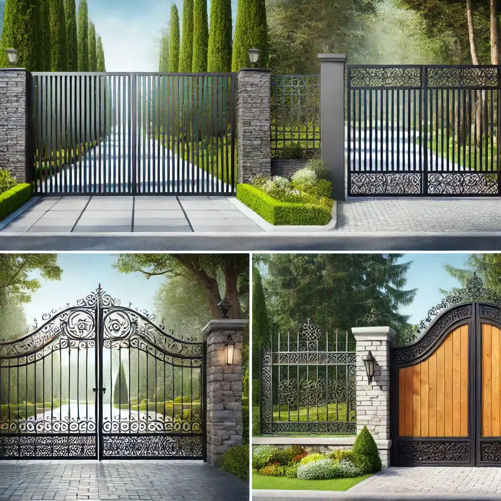 driveway gate ideas