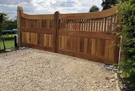 Wooden Electric Gates